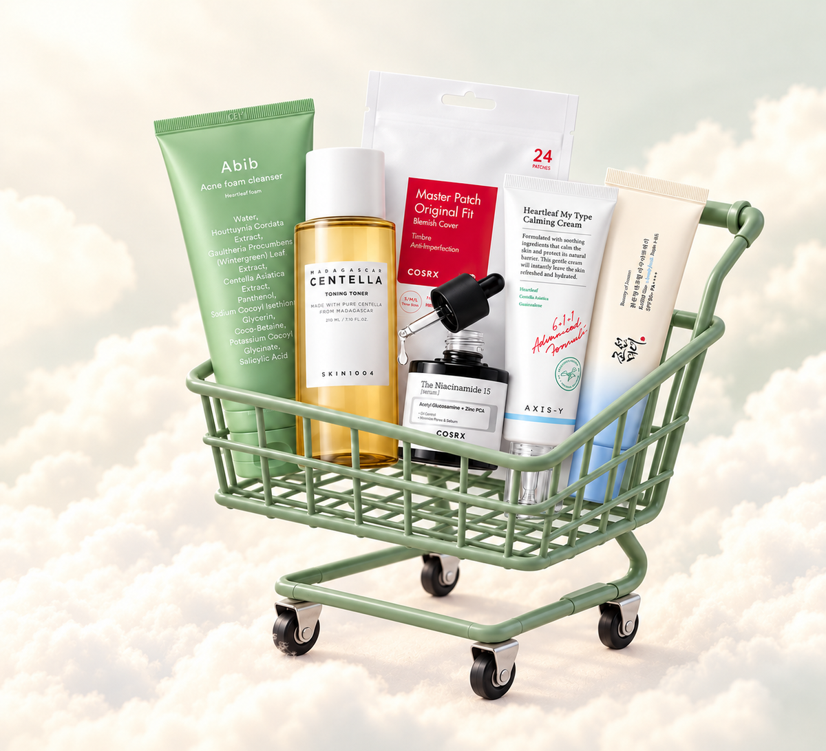 Kit skincare per pelle con acne e imperfezioni