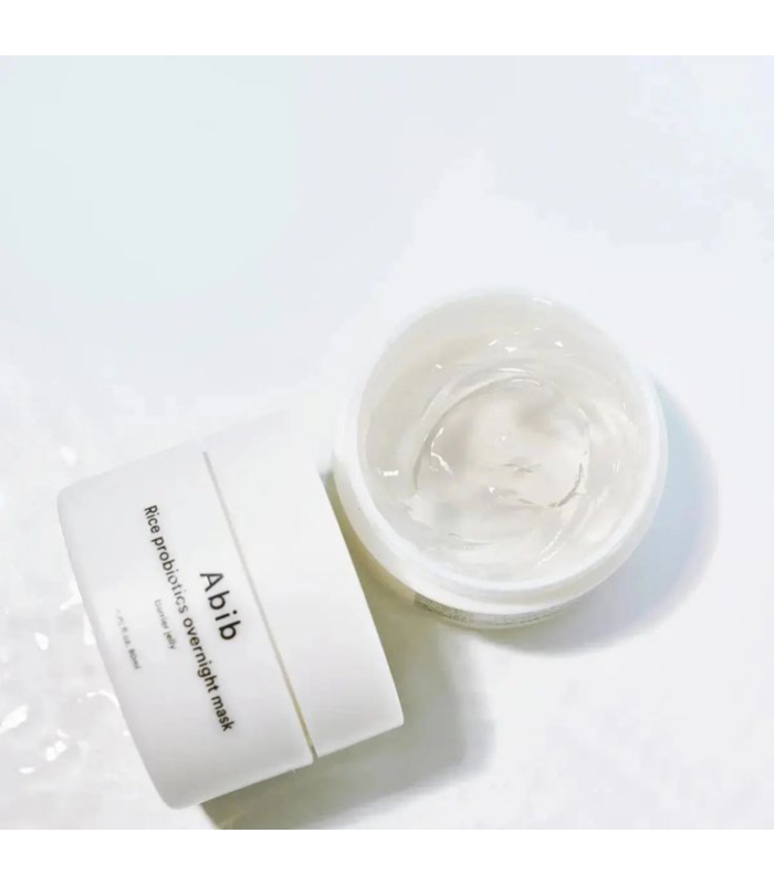 Abib - Rice Probiotics Overnight Mask Barrier Jelly - Maschera Viso