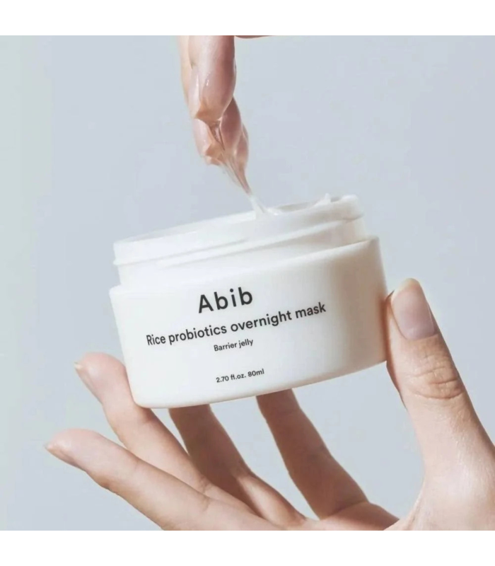 Abib - Rice Probiotics Overnight Mask Barrier Jelly - Maschera Viso