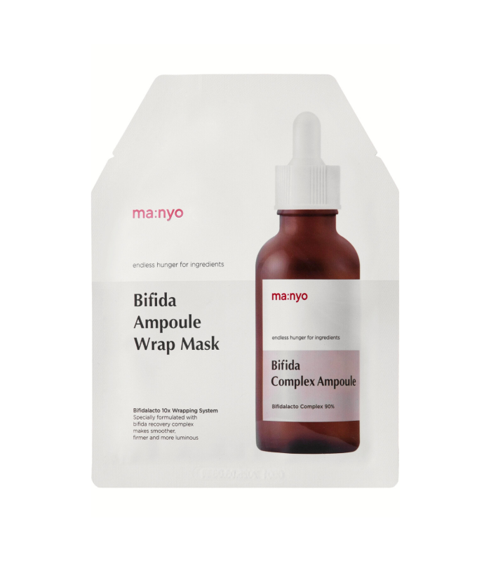 Ma:nyo - Factory Bifida Ampoule Wrap Hydrogel Mask - Maschera Viso