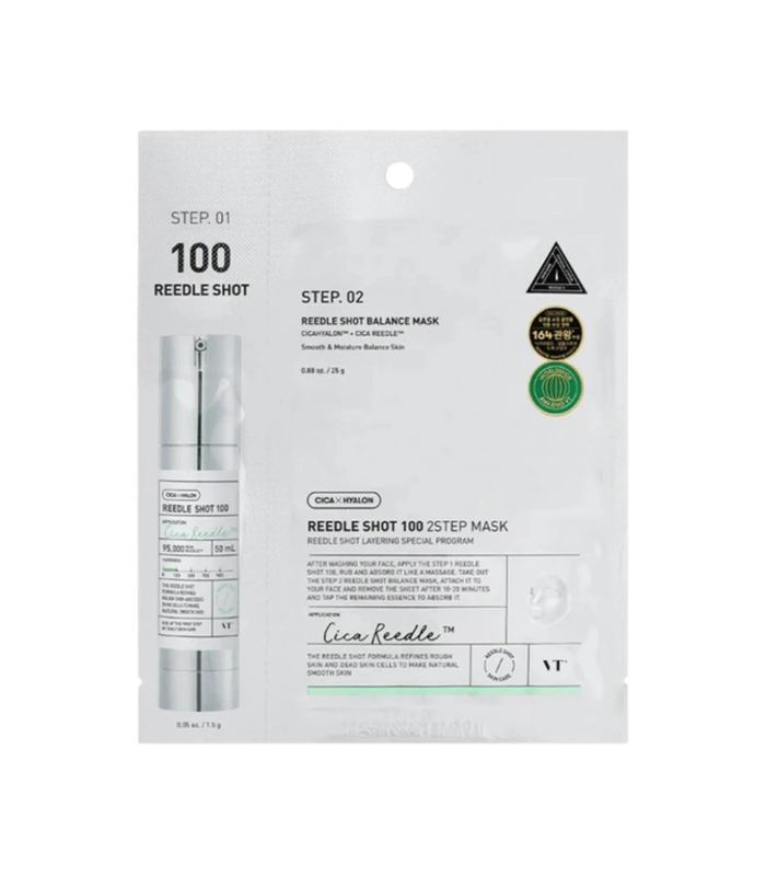 VT Cosmetics - Reedle Shot 100 2 Step Mask - Maschera Viso