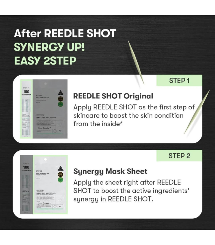 VT Cosmetics - Reedle Shot 100 2 Step Mask - Maschera Viso