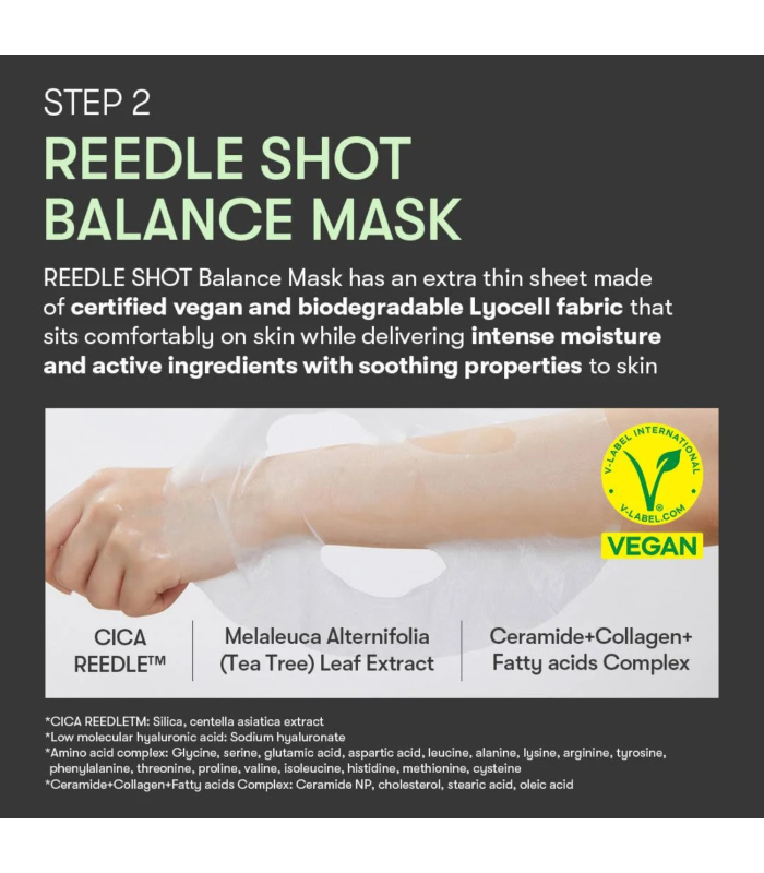 VT Cosmetics - Reedle Shot 100 2 Step Mask - Maschera Viso