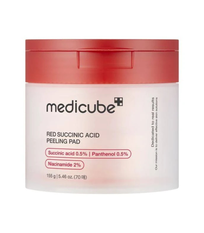 Medicube - Red Succinic Acid Peeling Pad - Dischetti Esfolianti