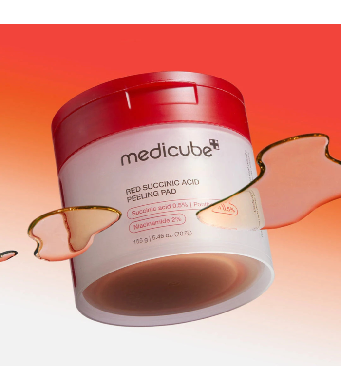 Medicube - Red Succinic Acid Peeling Pad - Dischetti Esfolianti