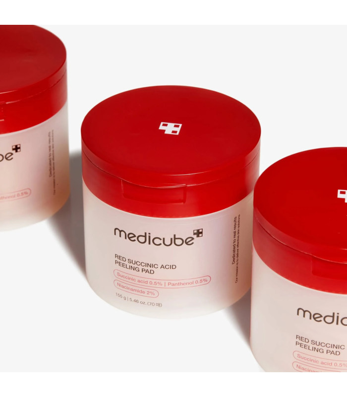 Medicube - Red Succinic Acid Peeling Pad - Dischetti Esfolianti