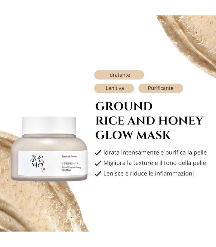 Beauty of Joseon - Ground Rice and Honey Glow Mask - Maschera Viso