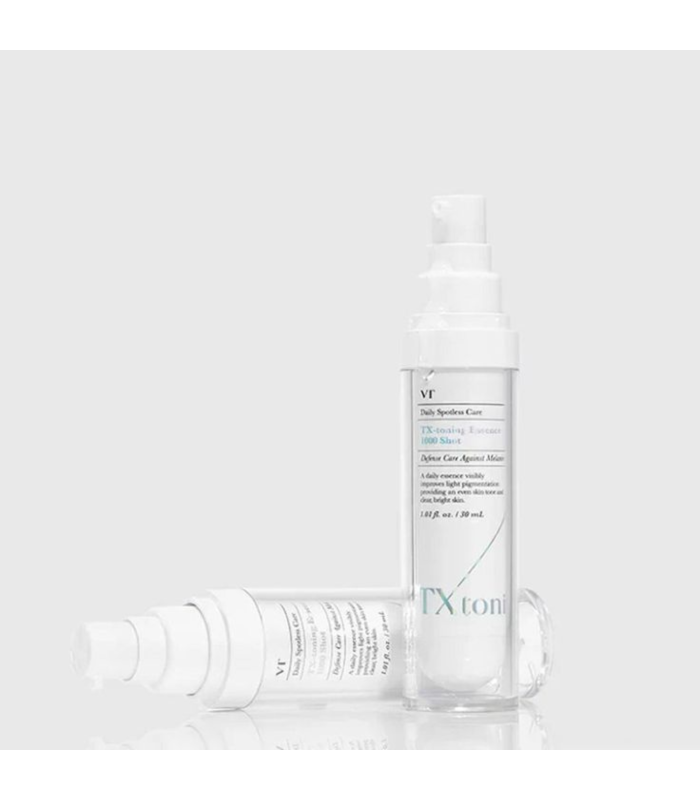 VT Cosmetics - TX-toning Essence 1000 Shot - Brightening Face Essence with Tranexamic Acid - Siero Viso