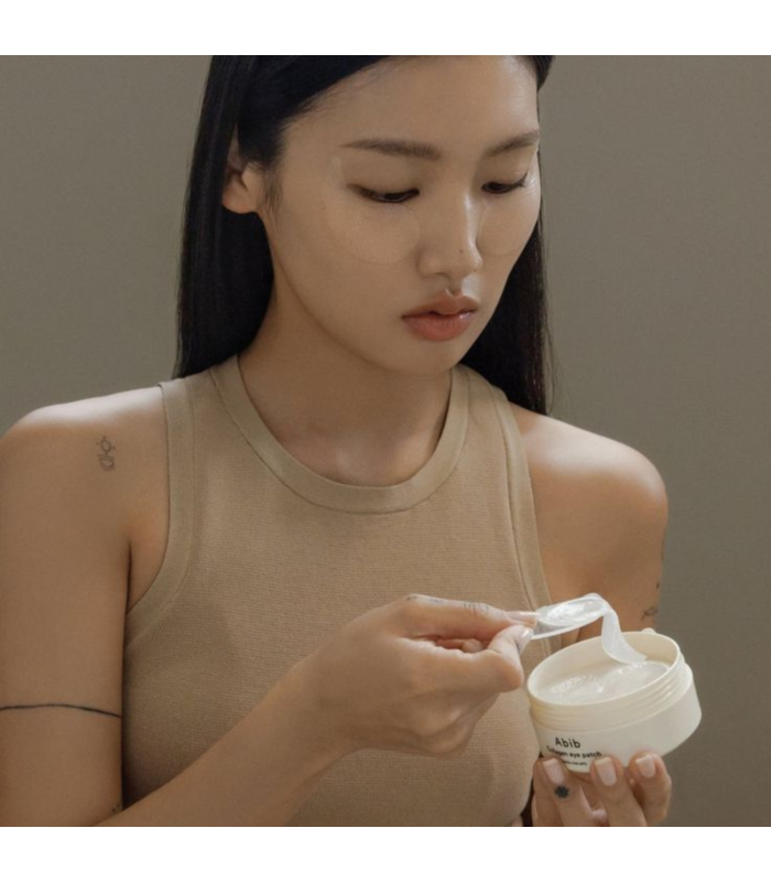 Abib - Collagen Eye Patch Jericho Rose Jelly - Patch occhi in hydrogel idratanti e rivitalizzanti al collagene