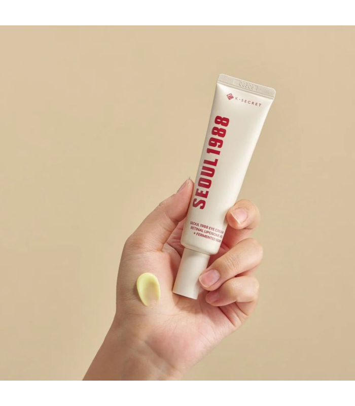 KSECRET - Seoul 1988 Eye Cream: Retinal Liposome 4% + Fermented Bean - Contorno Occhi