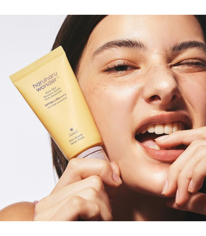 Haruharu Wonder - Black Rice Moisture Airyfit Sunscreen SPF50 - Protezione solare