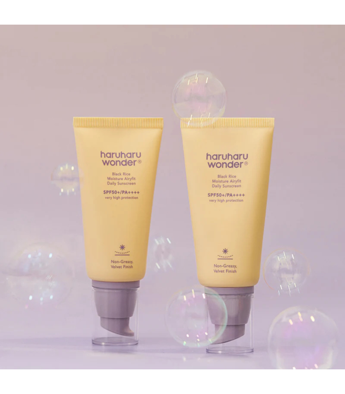 Haruharu Wonder - Black Rice Moisture Airyfit Sunscreen SPF50 - Protezione solare