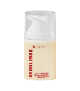 K-SECRET - SEOUL 1988 Cream - Crema anti-età al Retinale 1% e Riso fermentato