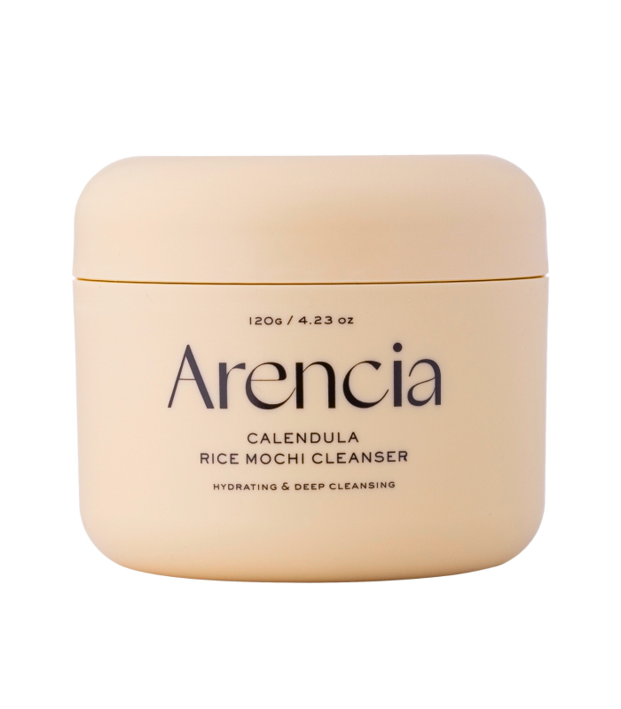 Arencia - Calendula Rice Mochi Cleanser - Detergente viso 3-in-1 alla calendula per pelli sensibili