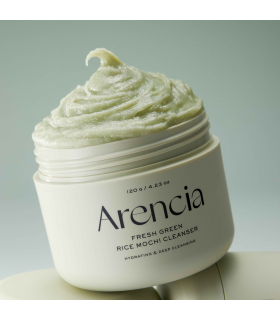 Arencia - Fresh Green Rice Mochi Cleanser - Detergente viso Mochi al tè verde purificante e riequilibrante