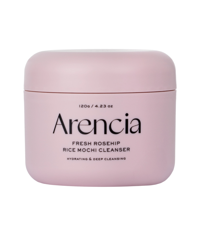 Arencia - Fresh Rosehip Rice Mochi Cleanser - Detergente viso al rosa canina e riso, idratante e lenitivo