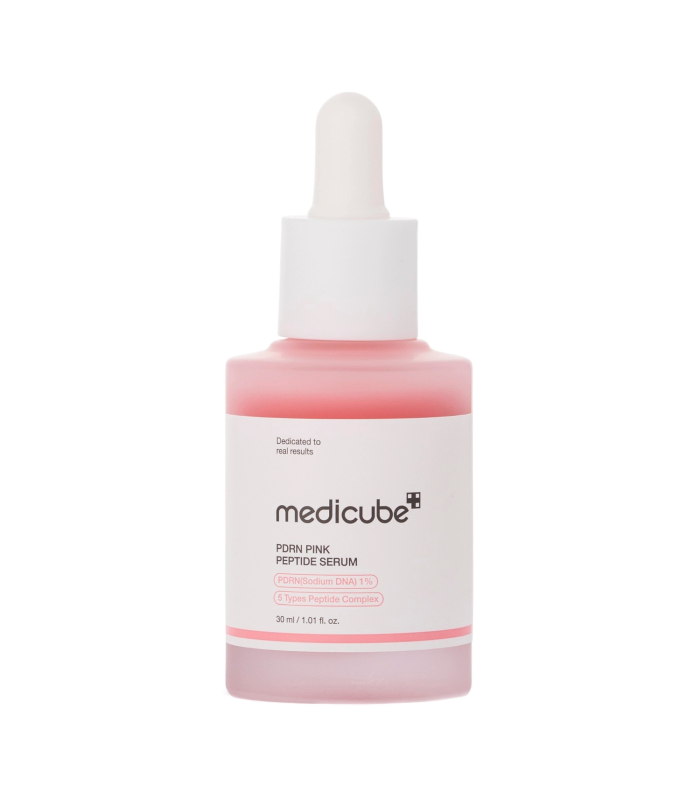 Medicube - PDRN Pink Peptide Serum - Siero viso anti-age rassodante con PDRN e peptidi