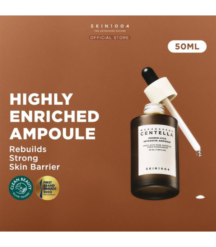 SKIN1004 Madagascar Centella Probio-Cica Intensive Ampoule - Siero Viso