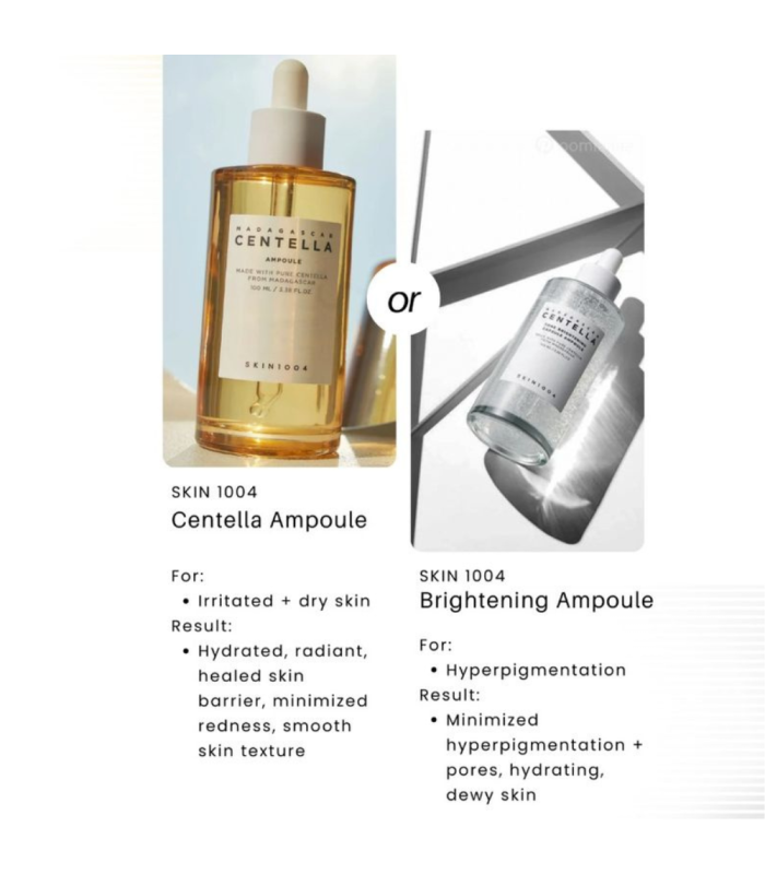 SKIN1004 - Madagascar Centella Tone Brightening Capsule Ampoule - Siero Viso
