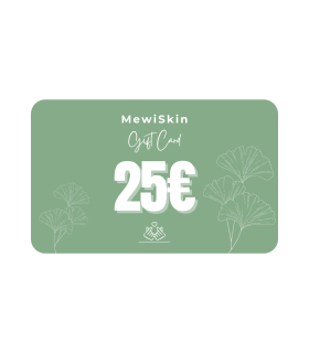 Buono Regalo MewiSkin – Gift Card digitale per skincare coreana 25€| Scegli l’importo