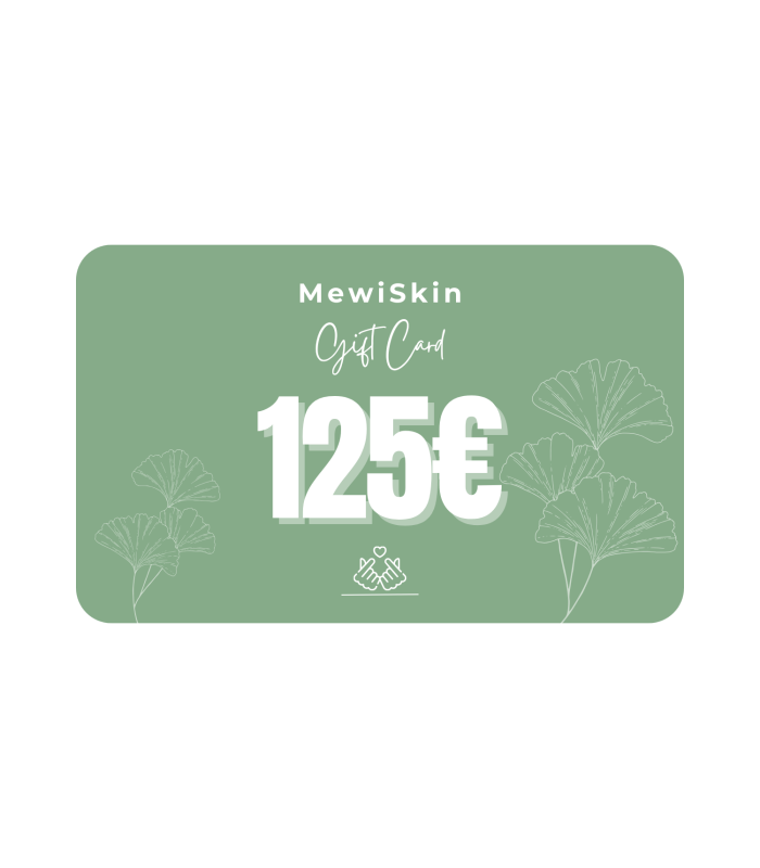 Buono Regalo MewiSkin – Gift Card digitale per skincare coreana 125€ | Scegli l’importo