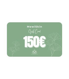 Buono Regalo MewiSkin – Gift Card digitale per skincare coreana 150€ | Scegli l’importo