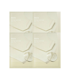 Set 4× Abib Jericho Rose Collagen Gel Mask – Idratante e Rinfrescante | Glow immediato – MewiSkin