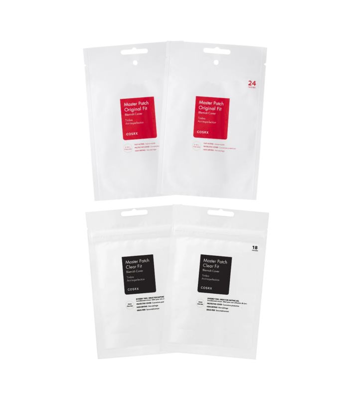COSRX Pimple Patch Kit x4 | Cerotti anti-imperfezioni giorno & notte – MewiSkin