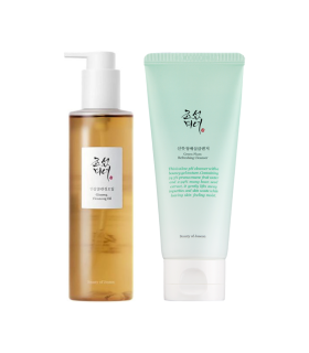 Kit Doppia Detersione Beauty of Joseon | Olio al ginseng & detergente alla prugna – MewiSkin