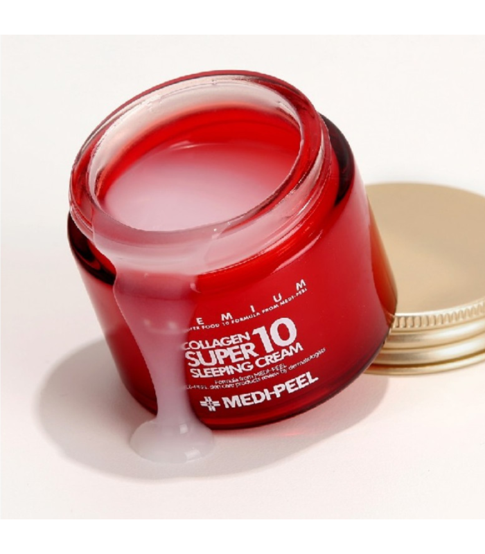 MEDI-PEEL - Collagen Super 10 Sleeping Cream - Crema notte al collagene anti-age