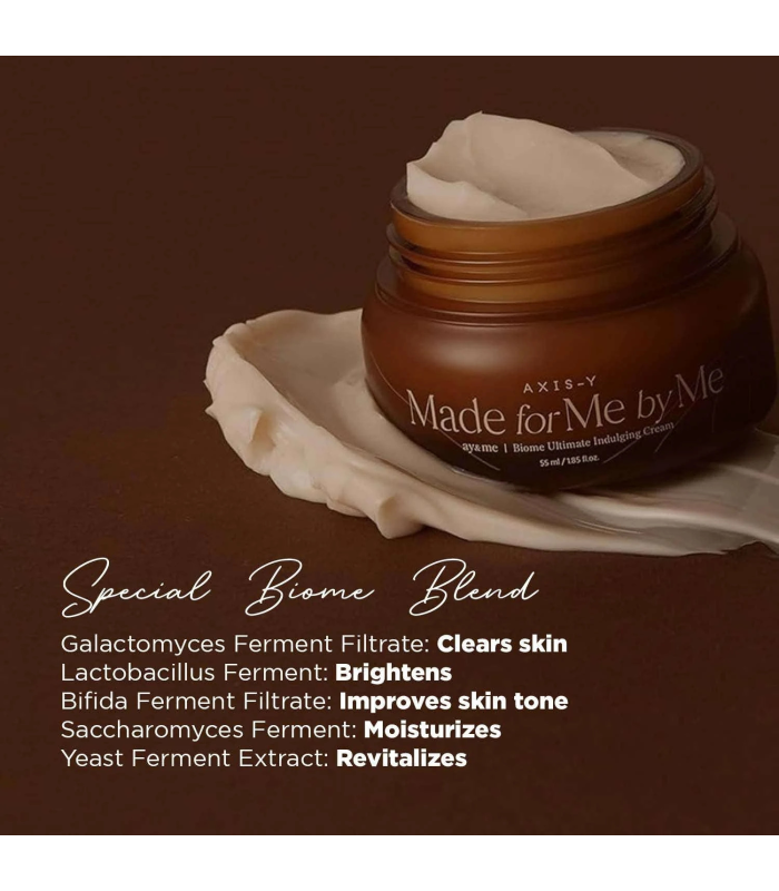AXIS-Y - Biome Ultimate Indulging Cream - Crema viso nutriente con ceramidi e fermenti