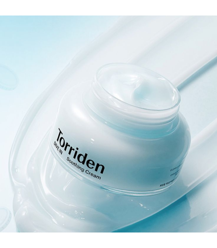 Torriden - DIVE-IN SoothingCream - Crema viso lenitiva con Acido Ialuronico