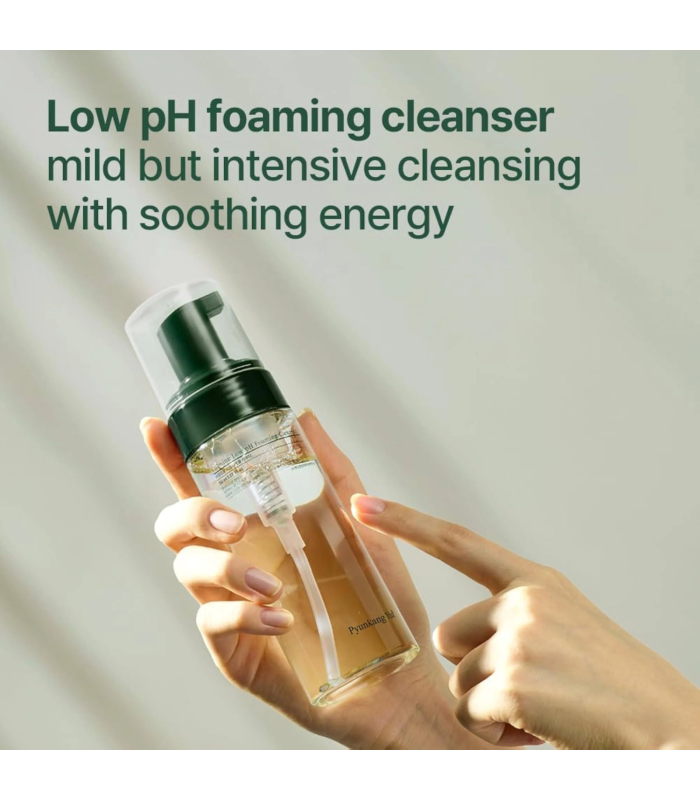 Pyunkang Yul - Calming Low pH Foaming Cleanser - Detergente viso lenitivo per pelle sensibile
