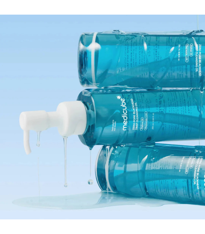 Medicube - Zero Pore Blackhead Deep Cleansing Oil - Olio detergente purificante anti- punti neri