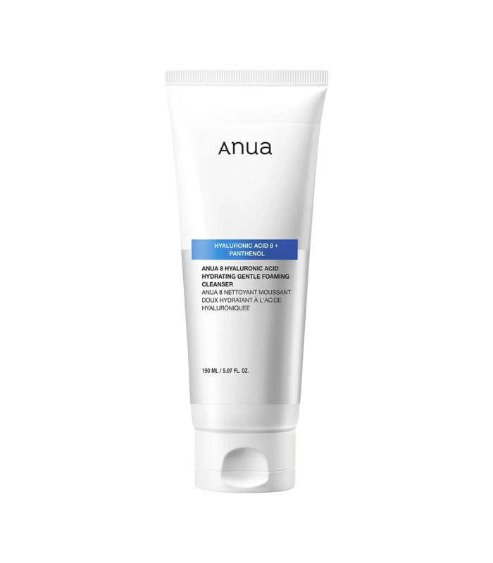 Anua - 8 Hyaluronic Acid Hydrating Gentle Foaming Cleanser - Detergente viso idratante
