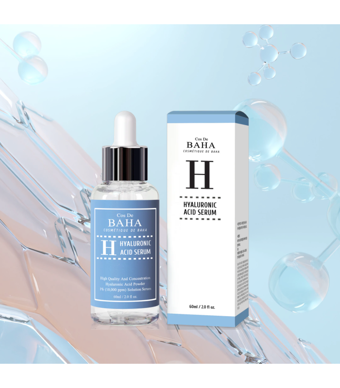 Cos De BAHA - Hyaluronic Acid Serum - Siero viso idratante