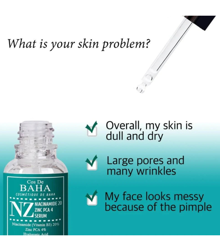 Cos De BAHA - Niacinamide 20 Serum - Siero viso alla niacinamide