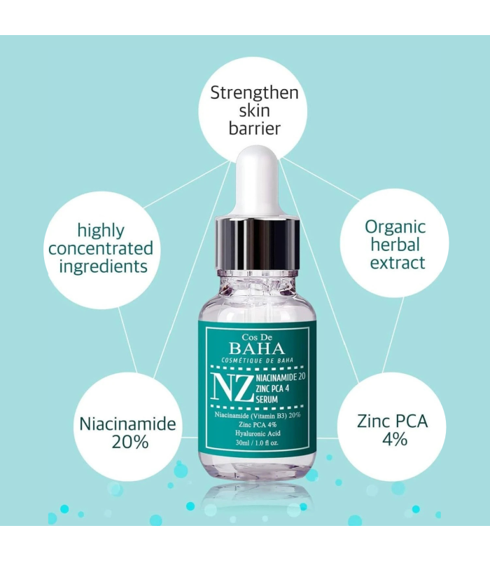 Cos De BAHA - Niacinamide 20 Serum - Siero viso alla niacinamide