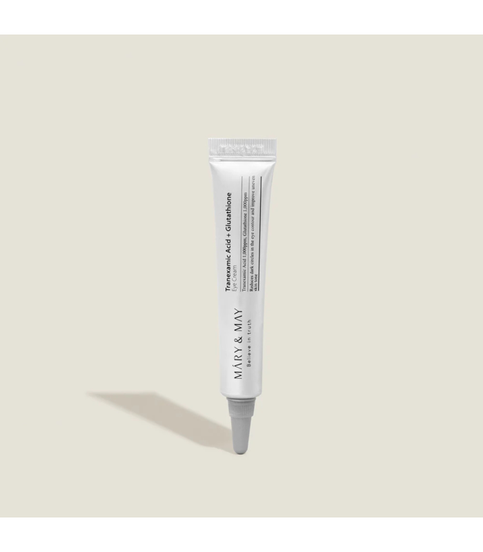 Mary&May - Tranexamic Acid + Glutathion Eye Cream - Crema contorno occhi illuminante