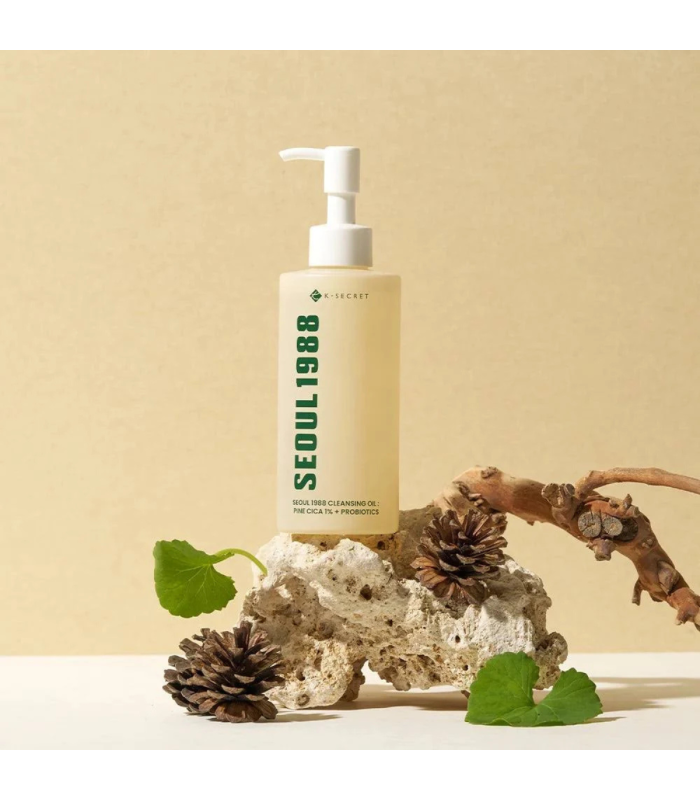 KSECRET - SEOUL 1988 Cleansing Oil: Pine Cica 1% + Probiotics - Olio detergente