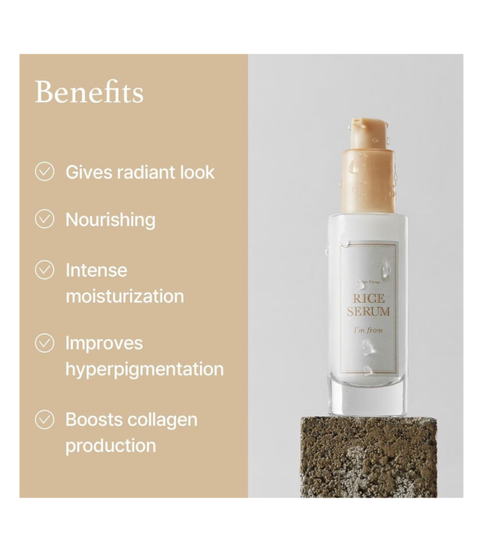 I’m From Rice Serum – Siero Illuminante al Riso & Niacinamide | MewiSkin