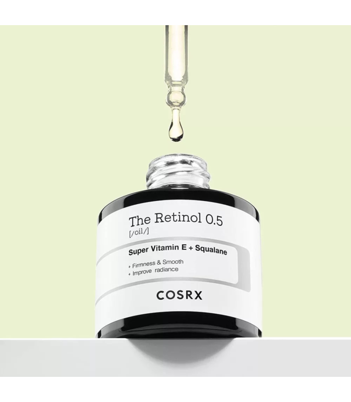 COSRX The Retinol 0.5 Oil – Olio Viso Anti-Età al Retinolo | MewiSkin