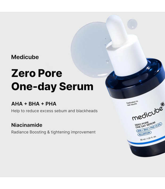 Medicube Zero Pore One Day Serum – Siero Affinante Pori | MewiSkin