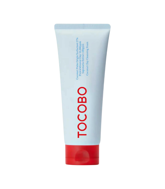 TOCOBO Coconut Clay Cleansing Foam – Detergente Viso Purificante | MewiSkin