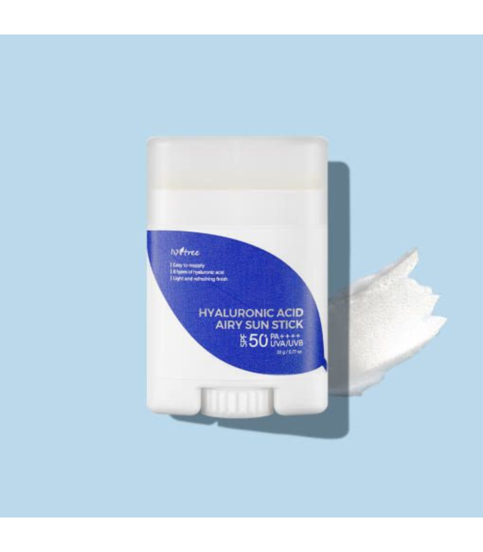 Isntree -  Hyaluronic Acid Airy Sun Stick SPF50 - Protezione solare