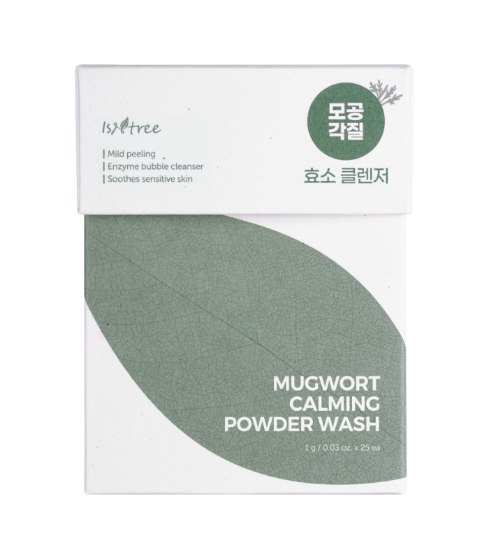 Isntree - Mugwort Calming Powder Wash - Polvere enzimatica