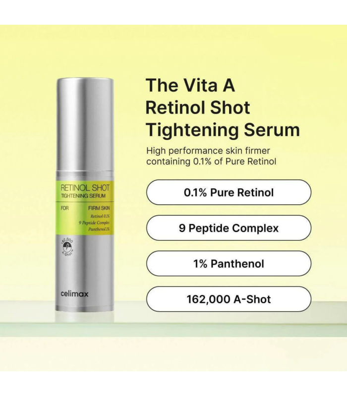 Celimax - The Vita-A Retinol Shot Tightening Serum - Siero rassodante al retinolo
