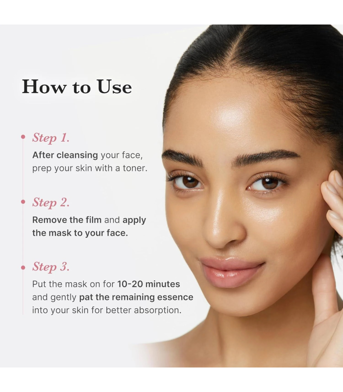 Medicube – PDRN Pink Vita Coating Mask – Maschera viso illuminante e rigenerante