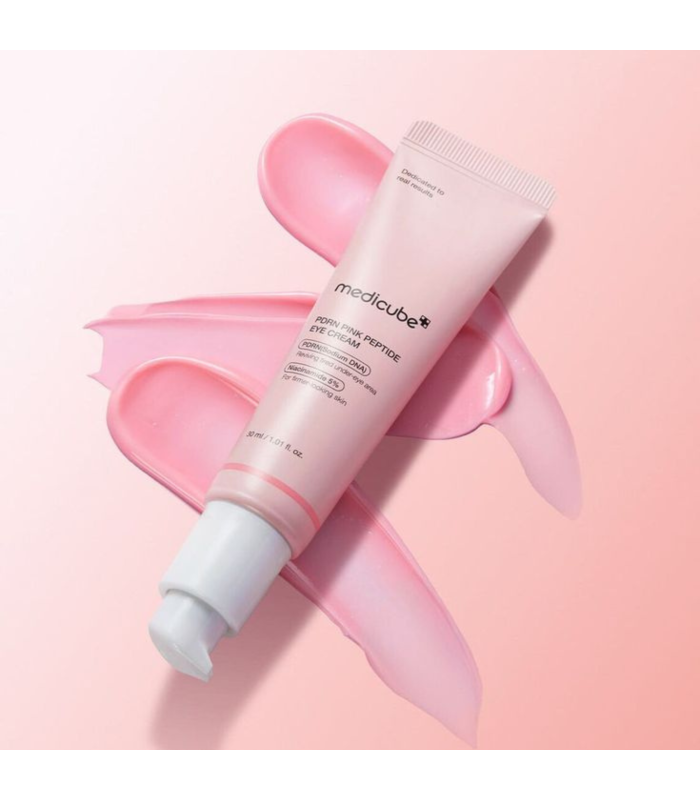 medicube - PDRN Pink Peptide Eye Cream – Crema contorno occhi anti-age e illuminante