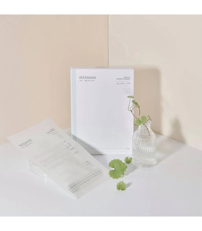 Mixsoon – Centella Mask – Maschera viso lenitiva e idratante